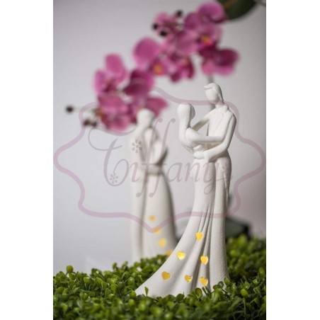 Sposi ceramica gr. luce led...