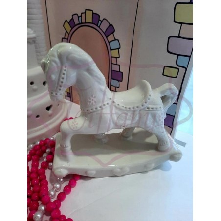 Cavallo a Dondolo avorio...